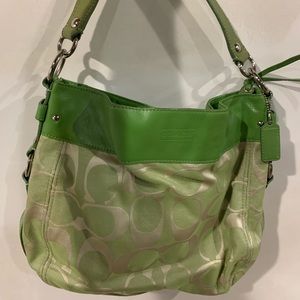 Coach Signature Zoe shoulder bag